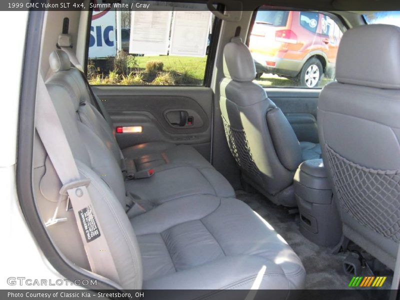 Summit White / Gray 1999 GMC Yukon SLT 4x4