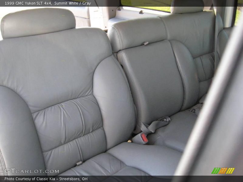 Summit White / Gray 1999 GMC Yukon SLT 4x4