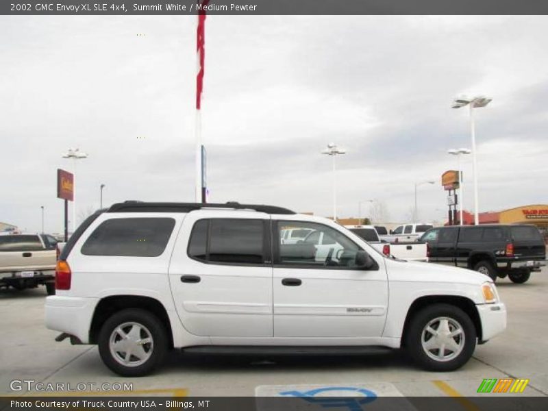 Summit White / Medium Pewter 2002 GMC Envoy XL SLE 4x4