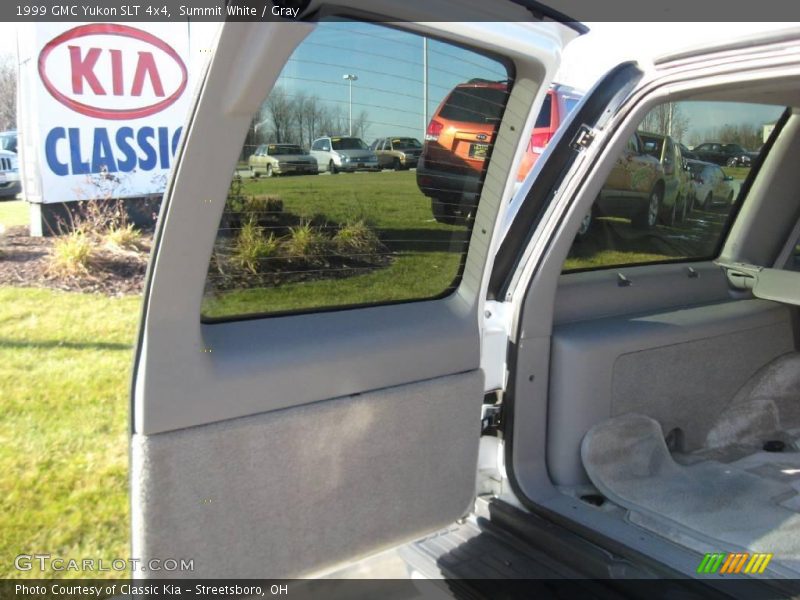 Summit White / Gray 1999 GMC Yukon SLT 4x4