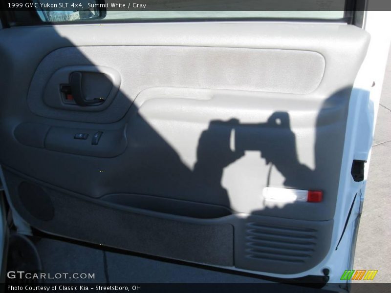 Summit White / Gray 1999 GMC Yukon SLT 4x4
