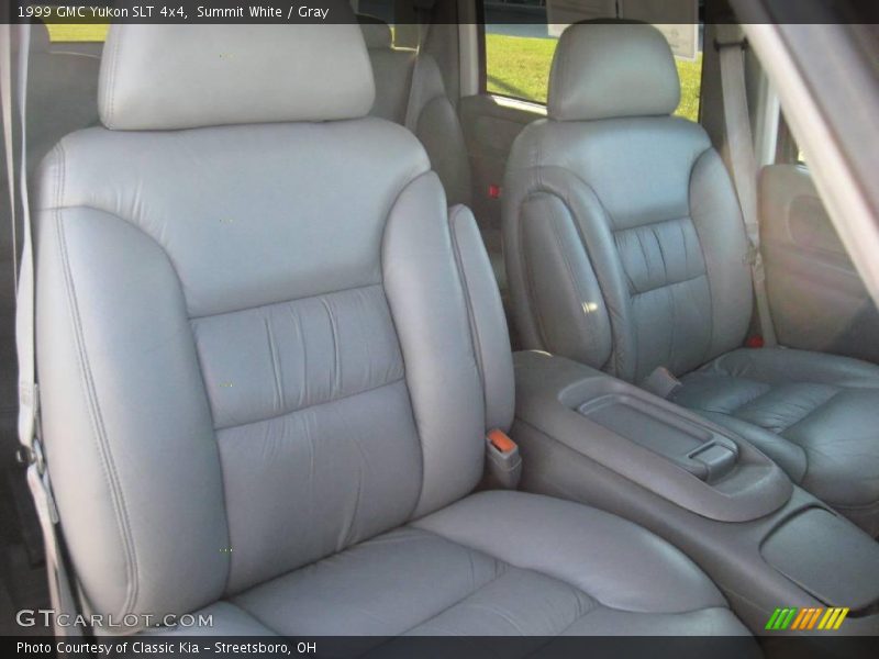 Summit White / Gray 1999 GMC Yukon SLT 4x4