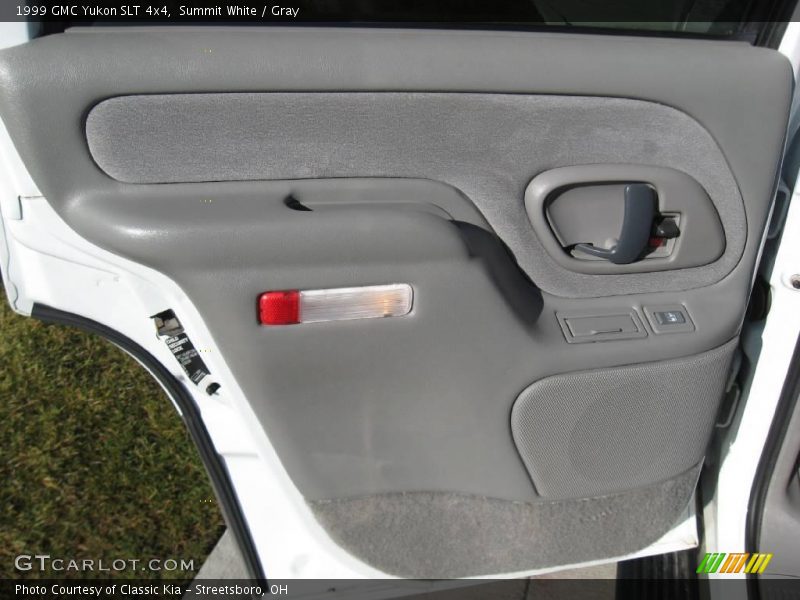 Summit White / Gray 1999 GMC Yukon SLT 4x4