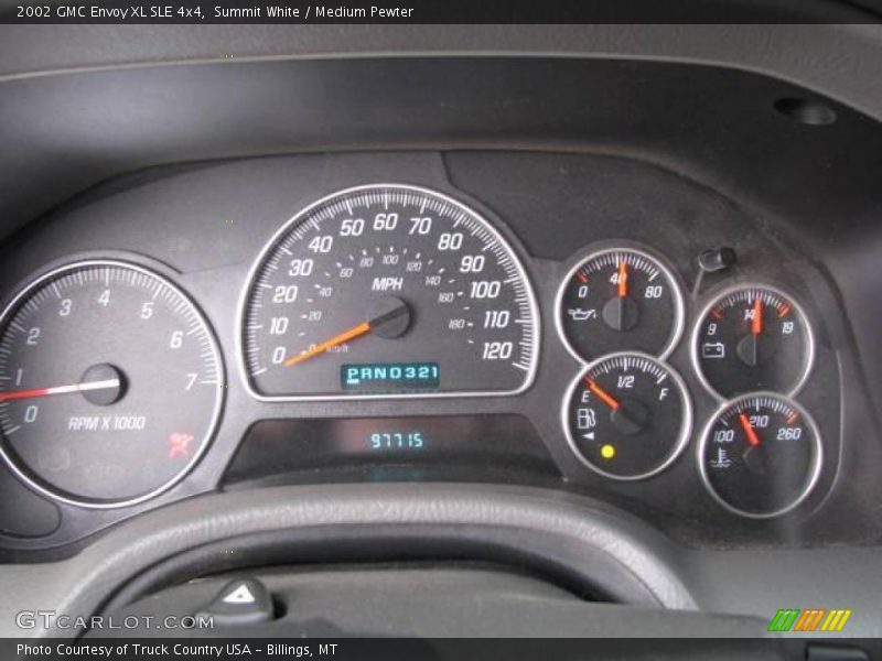 Summit White / Medium Pewter 2002 GMC Envoy XL SLE 4x4