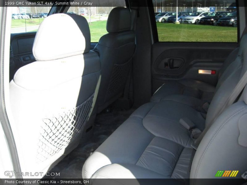 Summit White / Gray 1999 GMC Yukon SLT 4x4
