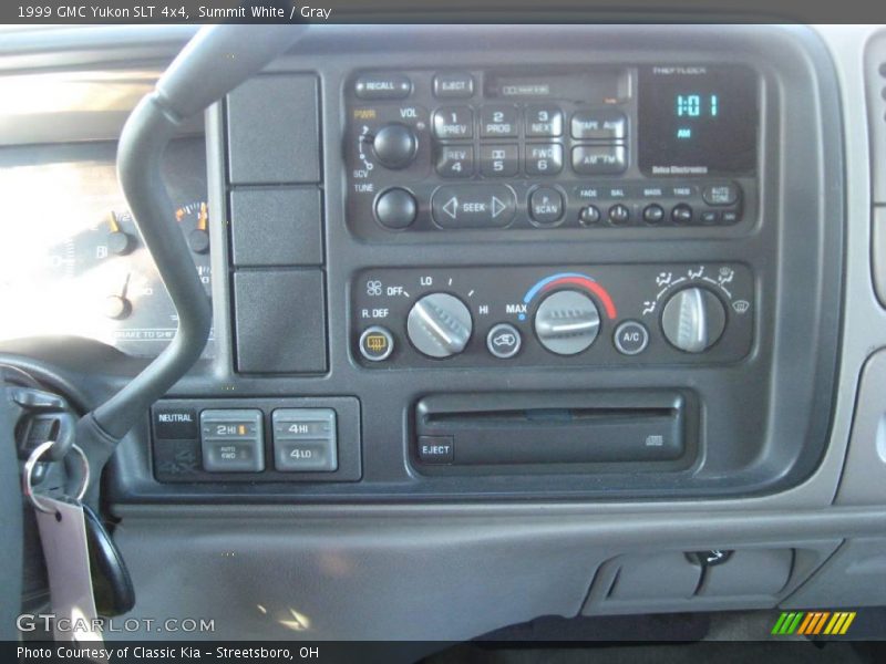 Summit White / Gray 1999 GMC Yukon SLT 4x4