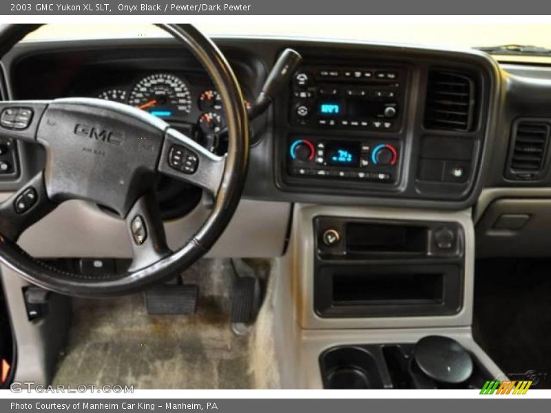 Onyx Black / Pewter/Dark Pewter 2003 GMC Yukon XL SLT