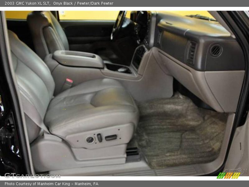 Onyx Black / Pewter/Dark Pewter 2003 GMC Yukon XL SLT