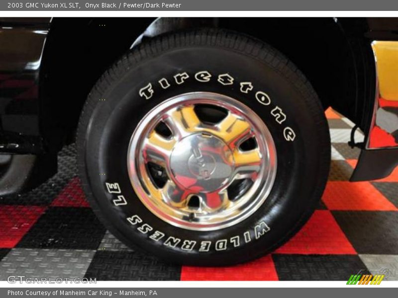 Onyx Black / Pewter/Dark Pewter 2003 GMC Yukon XL SLT