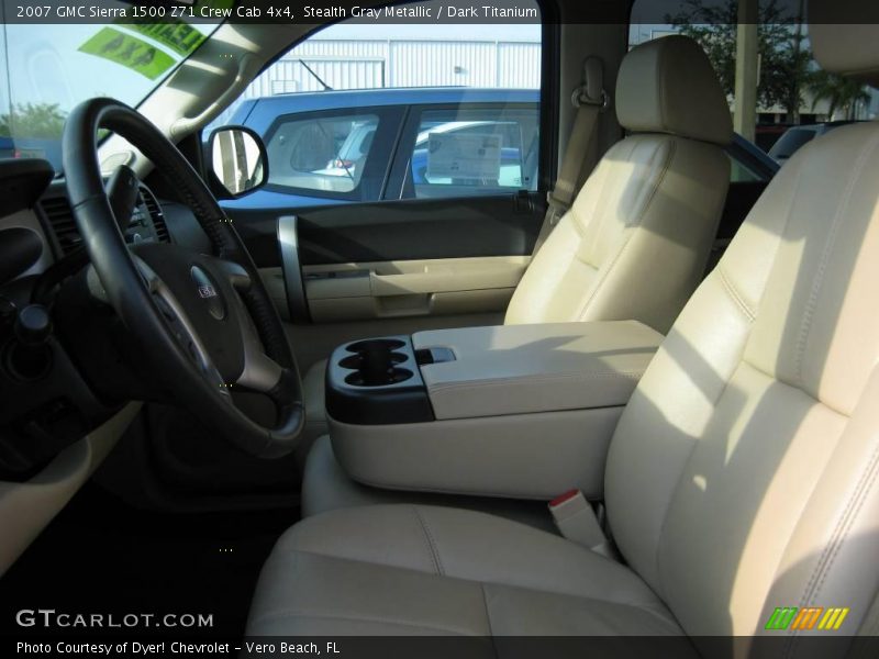 Stealth Gray Metallic / Dark Titanium 2007 GMC Sierra 1500 Z71 Crew Cab 4x4