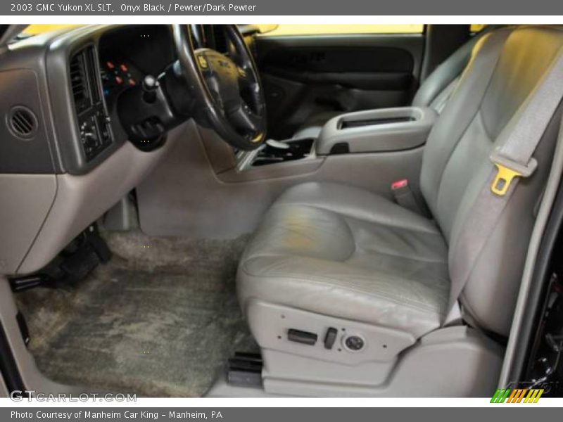 Onyx Black / Pewter/Dark Pewter 2003 GMC Yukon XL SLT
