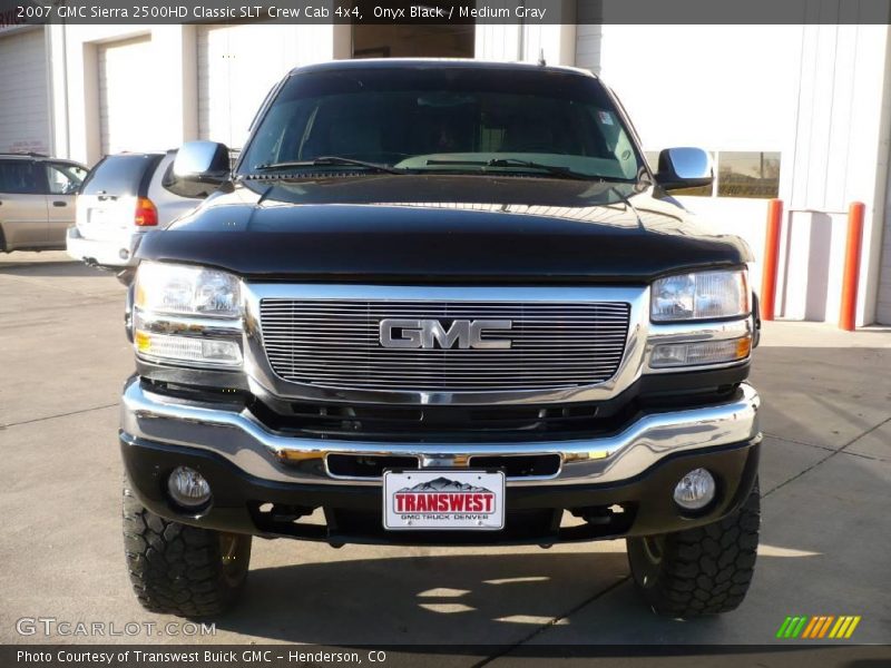 Onyx Black / Medium Gray 2007 GMC Sierra 2500HD Classic SLT Crew Cab 4x4