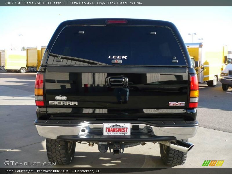 Onyx Black / Medium Gray 2007 GMC Sierra 2500HD Classic SLT Crew Cab 4x4