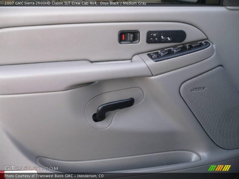 Onyx Black / Medium Gray 2007 GMC Sierra 2500HD Classic SLT Crew Cab 4x4
