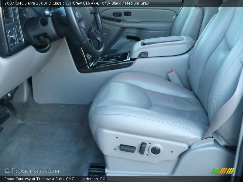 Onyx Black / Medium Gray 2007 GMC Sierra 2500HD Classic SLT Crew Cab 4x4