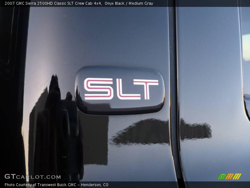 Onyx Black / Medium Gray 2007 GMC Sierra 2500HD Classic SLT Crew Cab 4x4