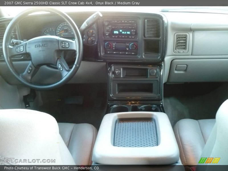 Onyx Black / Medium Gray 2007 GMC Sierra 2500HD Classic SLT Crew Cab 4x4