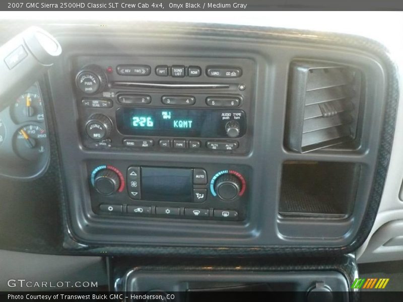 Onyx Black / Medium Gray 2007 GMC Sierra 2500HD Classic SLT Crew Cab 4x4
