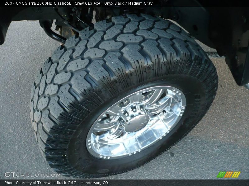 Onyx Black / Medium Gray 2007 GMC Sierra 2500HD Classic SLT Crew Cab 4x4