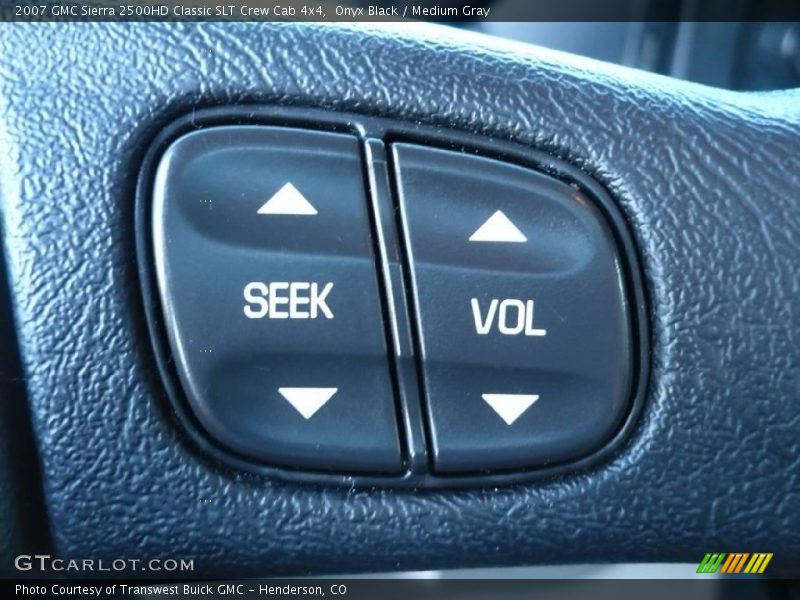 Onyx Black / Medium Gray 2007 GMC Sierra 2500HD Classic SLT Crew Cab 4x4
