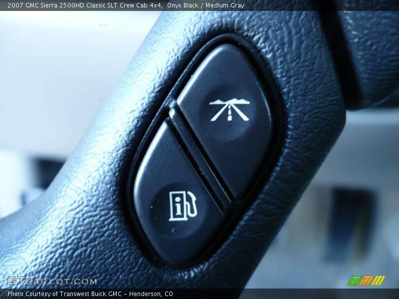 Onyx Black / Medium Gray 2007 GMC Sierra 2500HD Classic SLT Crew Cab 4x4