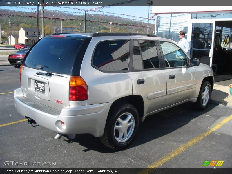 Liquid Silver Metallic / Dark Pewter 2004 GMC Envoy SLE