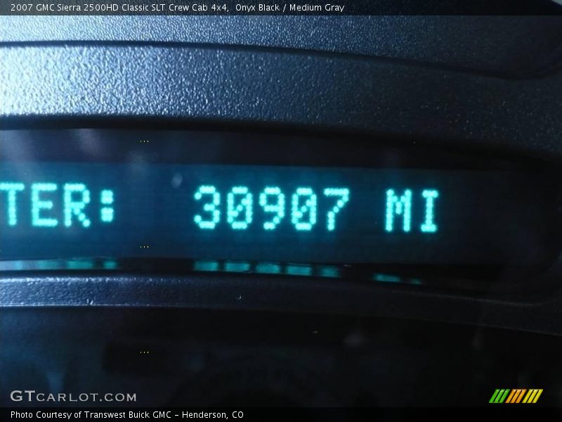 Onyx Black / Medium Gray 2007 GMC Sierra 2500HD Classic SLT Crew Cab 4x4
