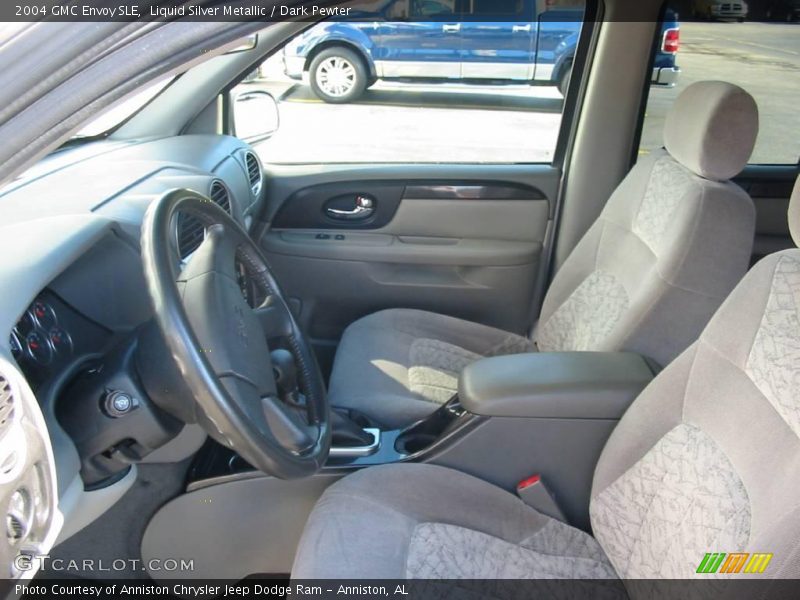 Liquid Silver Metallic / Dark Pewter 2004 GMC Envoy SLE