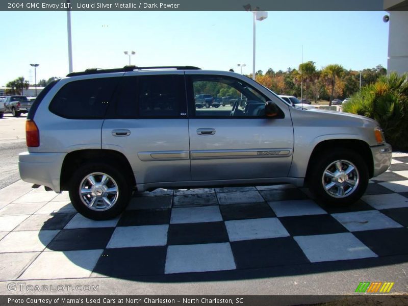 Liquid Silver Metallic / Dark Pewter 2004 GMC Envoy SLT