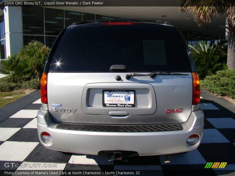 Liquid Silver Metallic / Dark Pewter 2004 GMC Envoy SLT