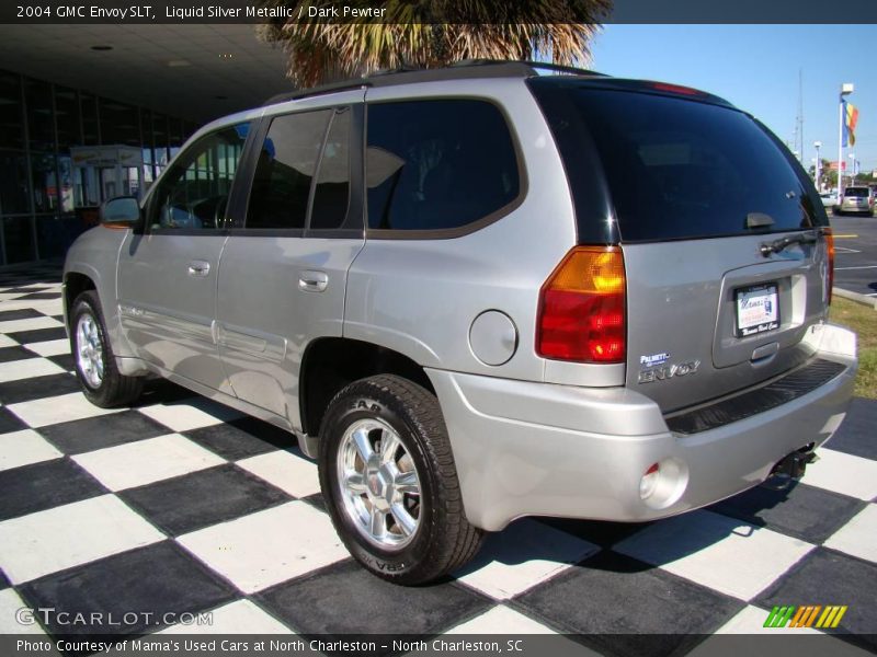 Liquid Silver Metallic / Dark Pewter 2004 GMC Envoy SLT