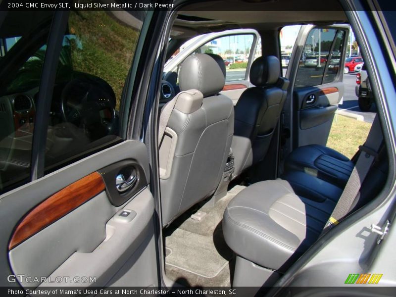 Liquid Silver Metallic / Dark Pewter 2004 GMC Envoy SLT