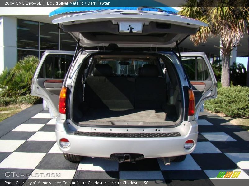 Liquid Silver Metallic / Dark Pewter 2004 GMC Envoy SLT