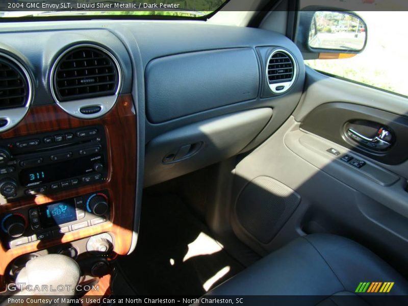 Liquid Silver Metallic / Dark Pewter 2004 GMC Envoy SLT