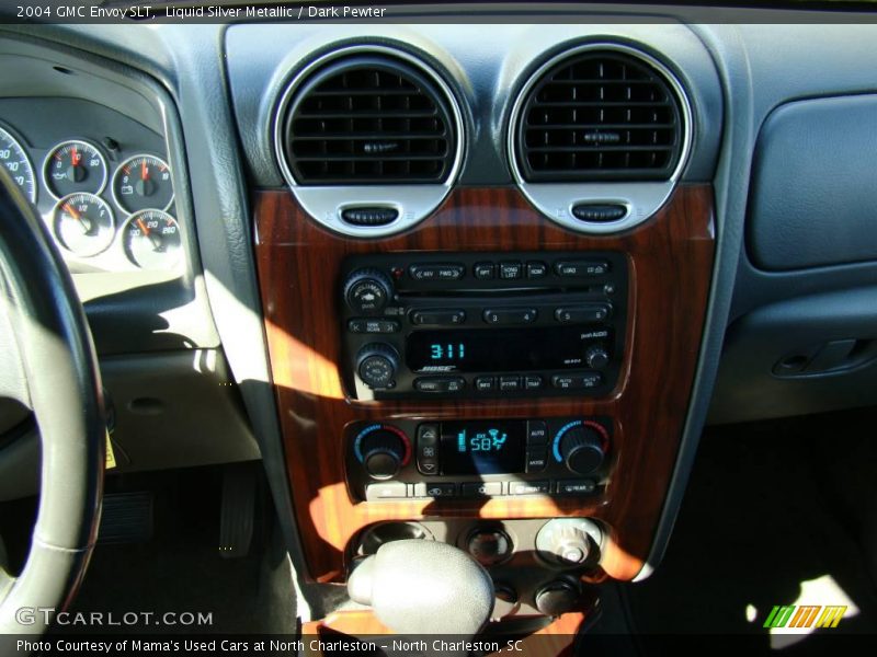 Liquid Silver Metallic / Dark Pewter 2004 GMC Envoy SLT