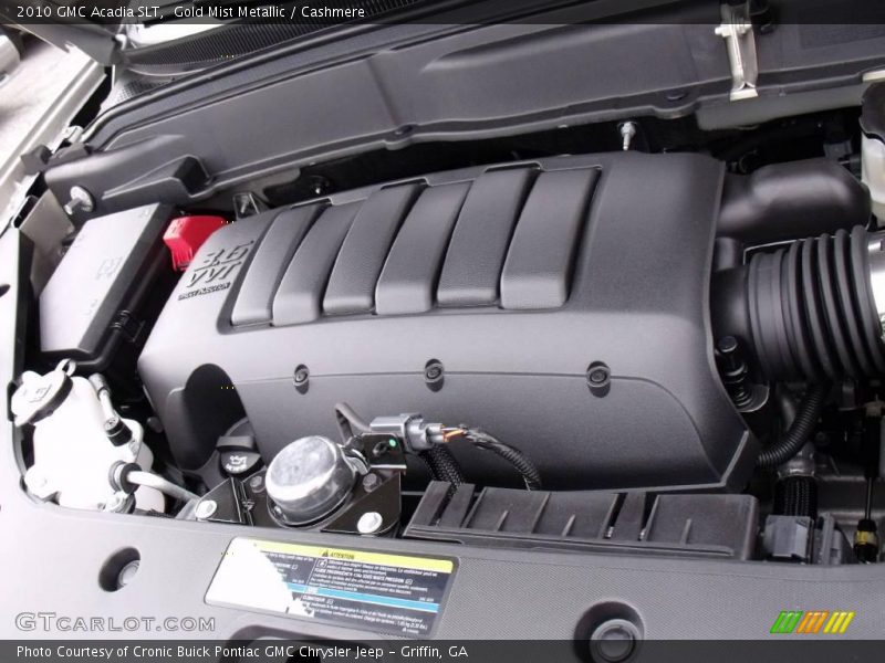 Gold Mist Metallic / Cashmere 2010 GMC Acadia SLT