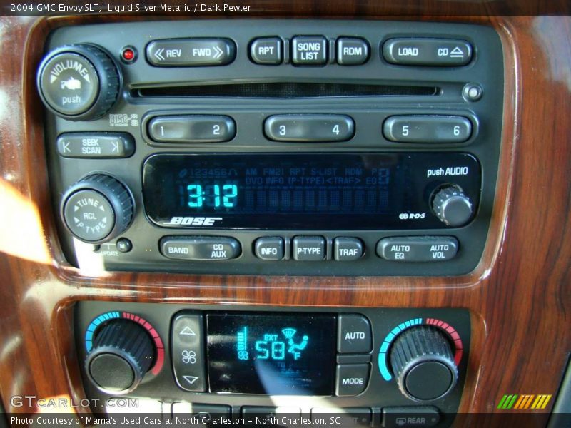 Liquid Silver Metallic / Dark Pewter 2004 GMC Envoy SLT