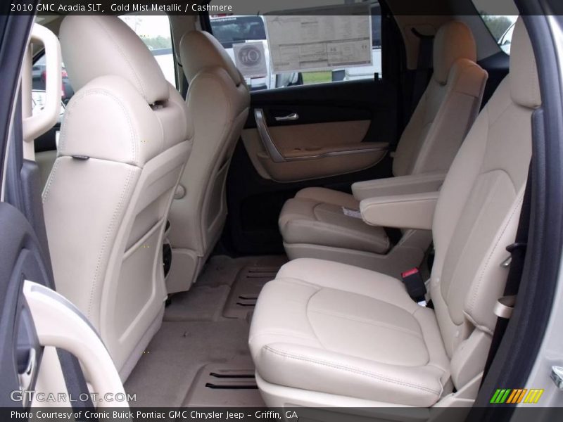 Gold Mist Metallic / Cashmere 2010 GMC Acadia SLT