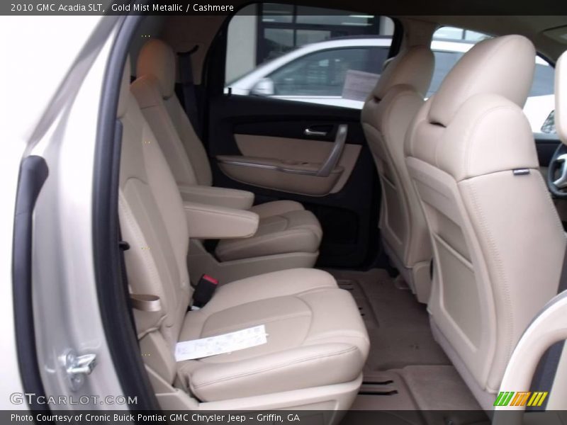 Gold Mist Metallic / Cashmere 2010 GMC Acadia SLT