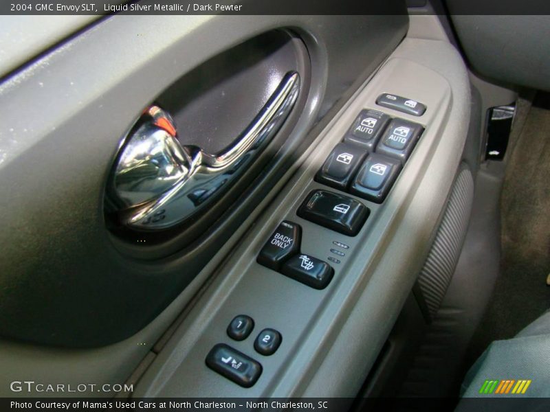 Liquid Silver Metallic / Dark Pewter 2004 GMC Envoy SLT
