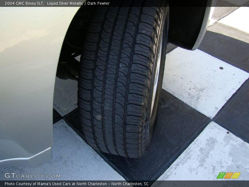 Liquid Silver Metallic / Dark Pewter 2004 GMC Envoy SLT