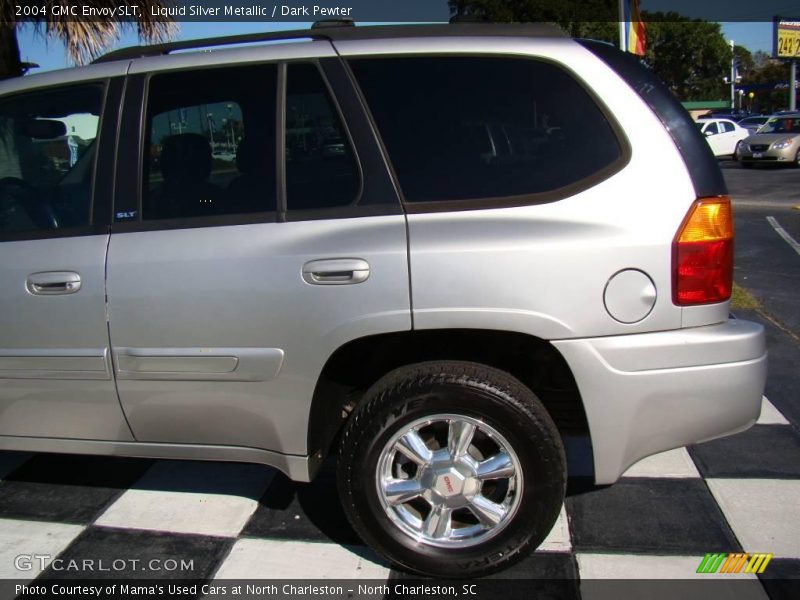 Liquid Silver Metallic / Dark Pewter 2004 GMC Envoy SLT