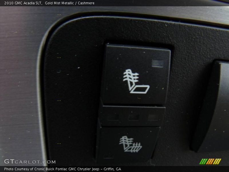 Gold Mist Metallic / Cashmere 2010 GMC Acadia SLT