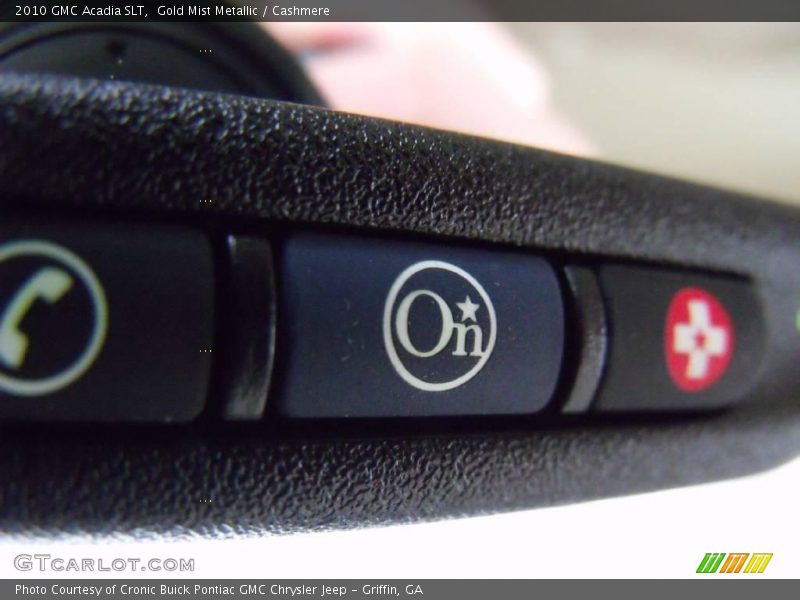 Gold Mist Metallic / Cashmere 2010 GMC Acadia SLT