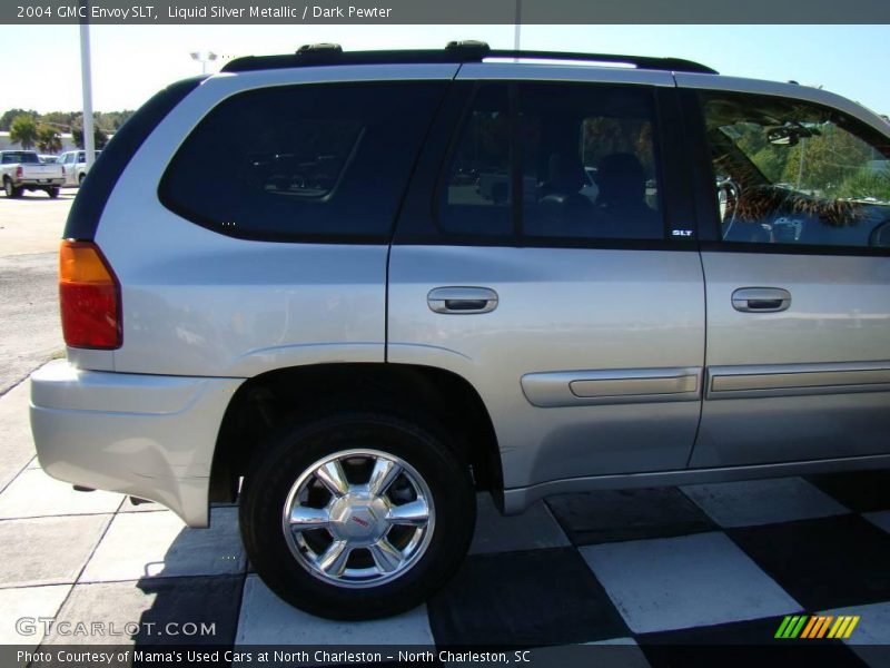 Liquid Silver Metallic / Dark Pewter 2004 GMC Envoy SLT