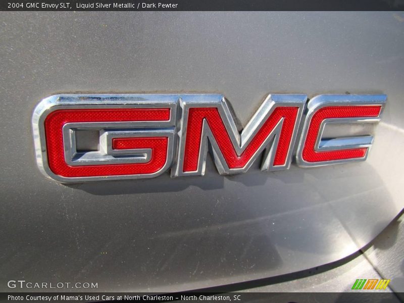 Liquid Silver Metallic / Dark Pewter 2004 GMC Envoy SLT