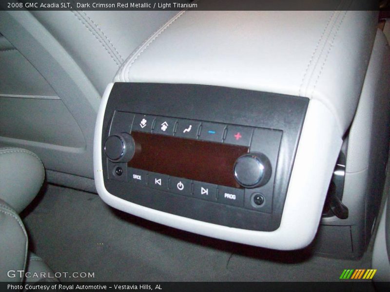 Dark Crimson Red Metallic / Light Titanium 2008 GMC Acadia SLT