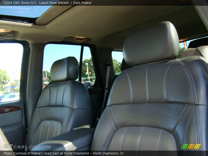 Liquid Silver Metallic / Dark Pewter 2004 GMC Envoy SLT