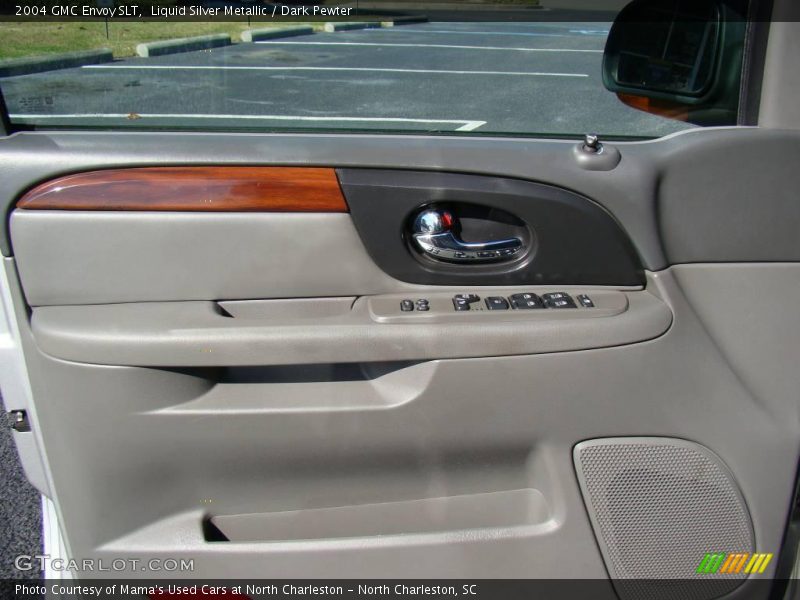 Liquid Silver Metallic / Dark Pewter 2004 GMC Envoy SLT
