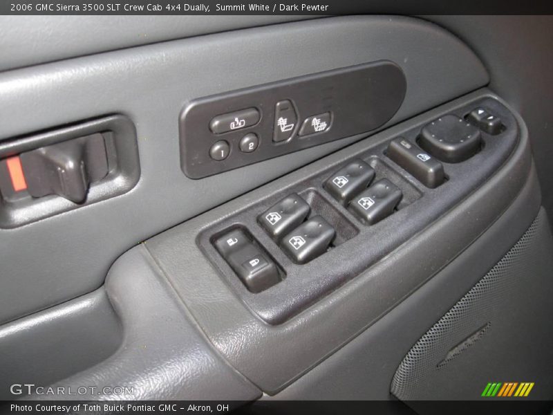 Summit White / Dark Pewter 2006 GMC Sierra 3500 SLT Crew Cab 4x4 Dually